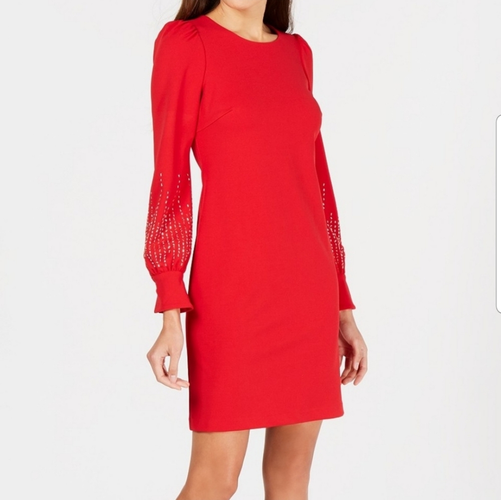 Red Calvin Klein Dress